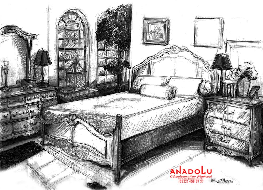 Karakalem Teknik Çizim Dersleri